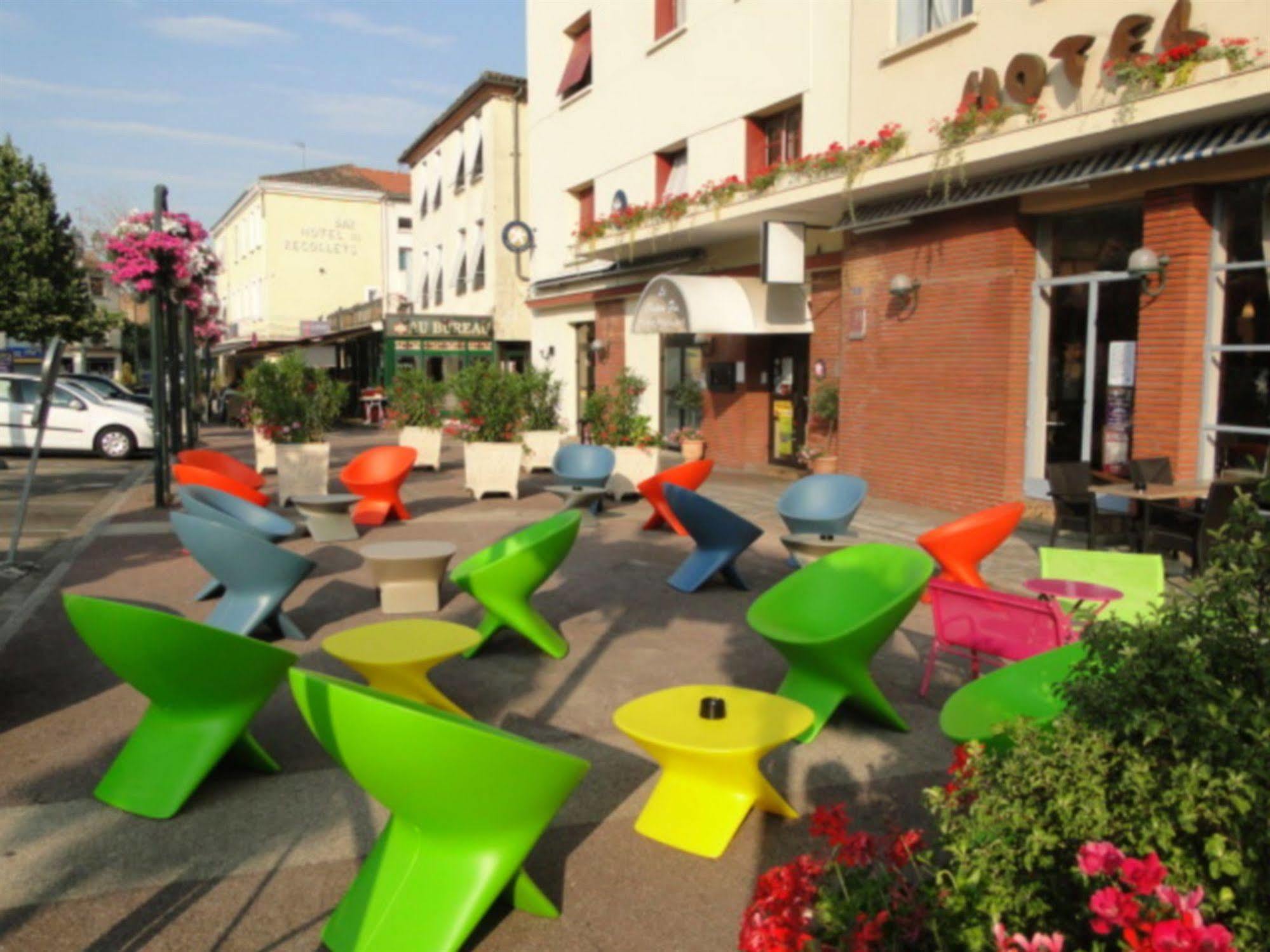 Hotel Le Chapon Fin Moissac Eksteriør bilde